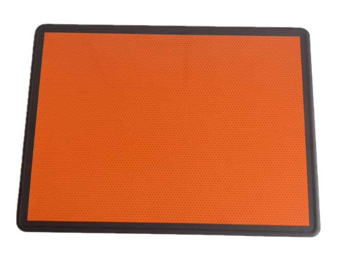 Panel abeja naranja ADR rígido señal V-11