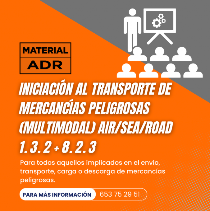 Formación ADR multimodal 1.3.2 y 8.2.3