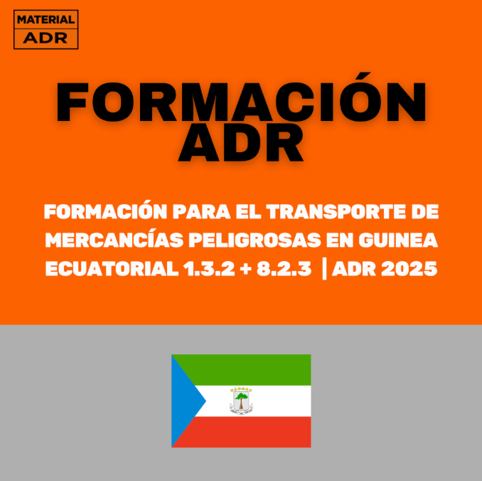 Formación ADR 2025 para transporte de mercancías peligrosas
