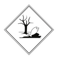 Etiqueta ADR contaminante del medioambiente