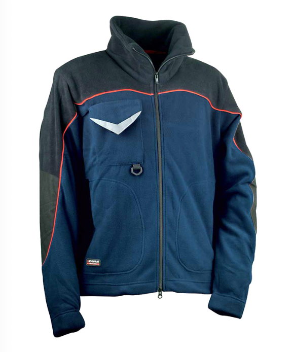 Cazadora polar de trabajo Cofra Rider azul marino